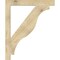 Ekena Millwork Funston Block Rough Sawn Bracket, Douglas Fir, 4"W x 38"D x 46"H BKT04X38X46FST05RDF - alternate 2